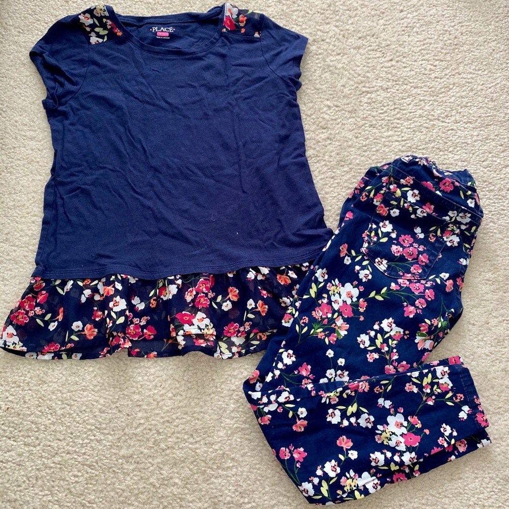 Matching shirt and pants